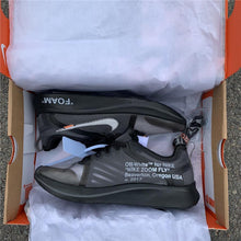 Load image into Gallery viewer, Zoom Fly Off-White Black Silver