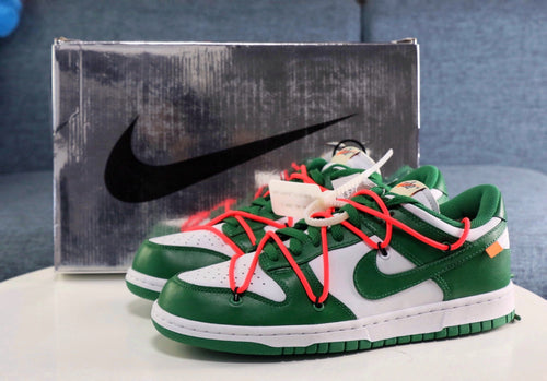 OFF-WHITE x Dunk Low 'Pine Green'