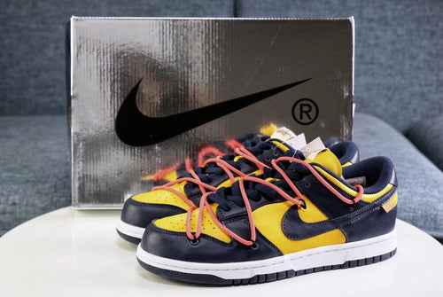 OFF-WHITE x Dunk Low 'University Gold'