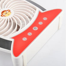 Load image into Gallery viewer, Cartoon Lovely Monkey Mini Fan - Brown