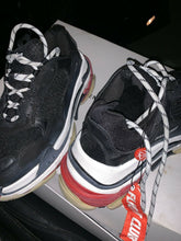 Load image into Gallery viewer, Balenciaga | Triple S Sneakers | Black White Red