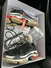 Load image into Gallery viewer, Balenciaga | Triple S Sneakers | Black White Red