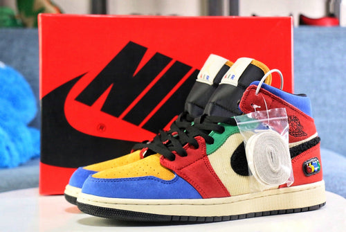 Blue The Great x Air Jordan 1 Mid 'Fearless'
