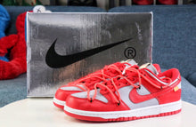 Load image into Gallery viewer, OFF-WHITE x Dunk Low &#39;University Red&#39;