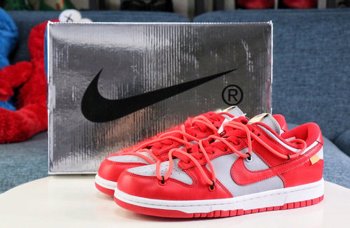 OFF-WHITE x Dunk Low 'University Red'