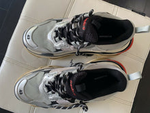 Load image into Gallery viewer, Balenciaga | Triple S Sneakers | Silver Grey Red