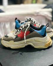 Load image into Gallery viewer, Balenciaga | Triple S Sneakers | Blue Grey Red Black