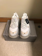 Load image into Gallery viewer, Balenciaga | Triple S Sneakers | White Clear Sole