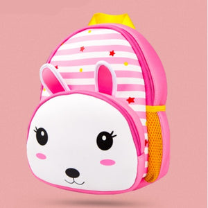 Cute Kindergarten Backpack Children Small School Bag for Kids - Rabbit
